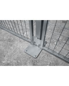 Galvanised Post for Barrier Edge Modular Panel – HEIGER